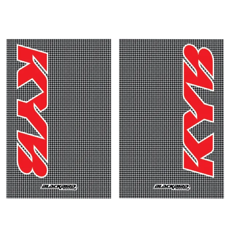 Autocollants de fourche BLACKBIRD RACING pour motocross