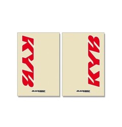 BLACKBIRD RACING fork stickers for motocross