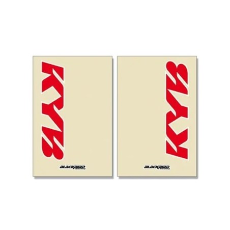 BLACKBIRD RACING fork stickers for motocross