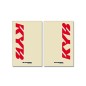 BLACKBIRD RACING fork stickers for motocross BLACKBIRD RACING fork stickers for motocross