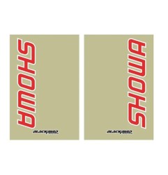 Autocollants de fourche BLACKBIRD RACING pour motocross