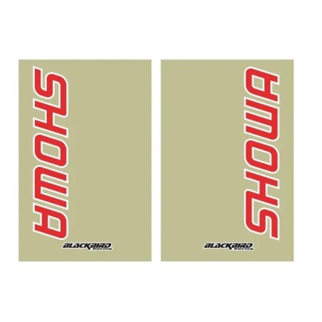 Autocollants de fourche BLACKBIRD RACING pour motocross