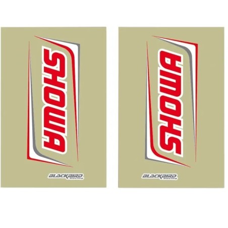 Autocollants de fourche BLACKBIRD RACING pour motocross