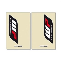 BLACKBIRD RACING fork stickers for motocross