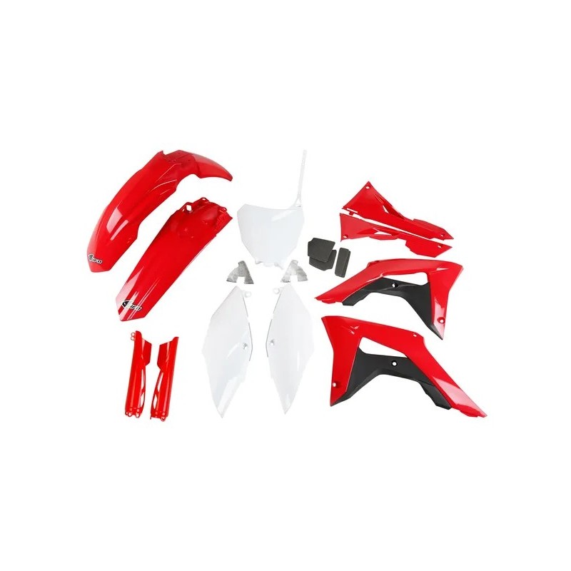 Kit Plastique Complet de Remplacement UFO pour MotoCross HONDA CRF 250 R, CRF 450 R 2017 à 2021 Kit Plastique Complet de Remplacement UFO pour MotoCross HONDA CRF 250 R, CRF 450 R 2017 à 2021
