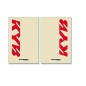 BLACKBIRD RACING fork stickers for motocross BLACKBIRD RACING fork stickers for motocross