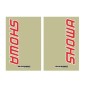 BLACKBIRD RACING fork stickers for motocross BLACKBIRD RACING fork stickers for motocross