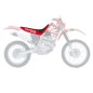 Funda de asiento BLACKBIRD RACING para MotoCross HONDA XR 250, XR 250 L