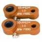 Orange seat lowering kit KOUBALINK for BMW F 650 from 1997 to 2000