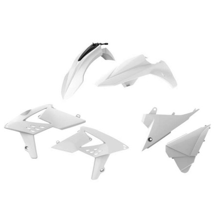 POLISPORT white plastic fairing kit for BETA RR 250, 300, 350, 390, 430, 480 from 2013 to 2017
