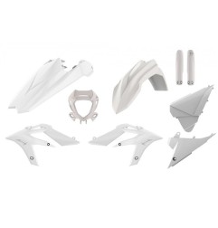 Complete plastic fairing kit POLISPORT white/black/red and white for BETA XTRAINER 250, 300 from 2018 to 2022