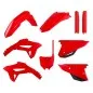 Kompletter POLISPORT-Kunststoffverkleidungssatz (Original/Schwarz/Weiß/Grau) für HONDA CRF 250, 450, Baujahre 2021 bis 2024