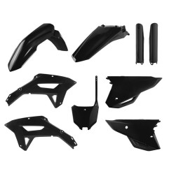 Kompletter POLISPORT-Kunststoff-Verkleidungssatz in Schwarz (21-22) für HONDA CRF 250, 450 RX der Modelljahre 2021 bis 2024