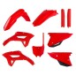 Complete plastic fairing kit POLISPORT original/black 21-22 for HONDA CRF 250, 450 RX from 2021 to 2024