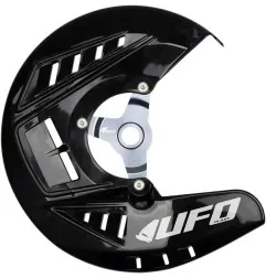 Couvre disque avant  UFO pour MotoCross HONDA  CRF 250 R,CRF 450 R,CRF 450 RX 2013  à 2018 - Ref. HU03368@001