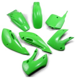 Kit de carrocería « UFO » para KAWASAKI KLX 110 y KX 65 de 2001 a 2014 - Ref. KA37002@