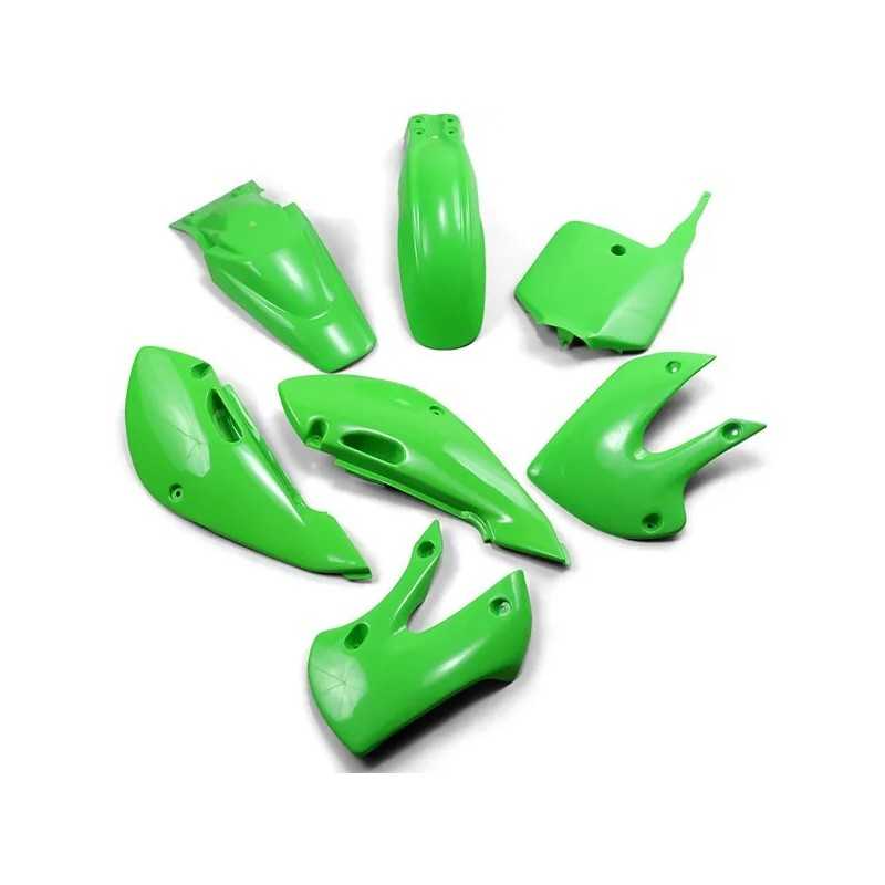 Kit carrosserie UFO for KAWASAKI KLX 110, KX 65 from 2001 to 2014 Kit carrosserie UFO for KAWASAKI KLX 110, KX 65 from 2001 to 2014