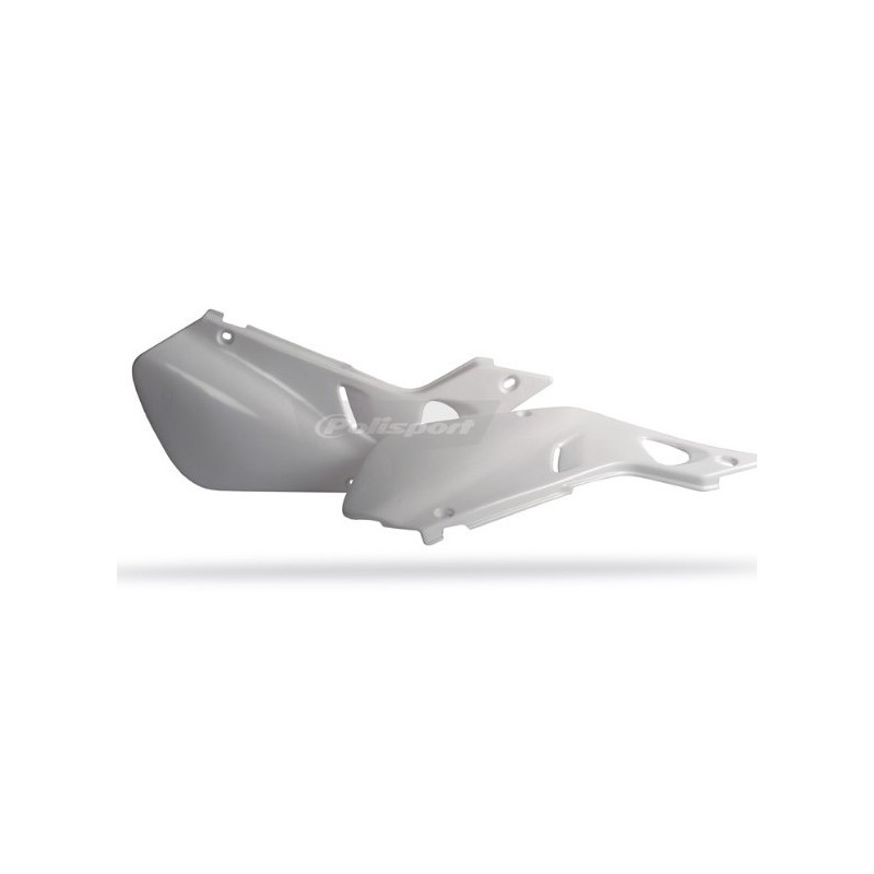 POLISPORT white side plates for HONDA CR 125, 250 from 1997 to 1999