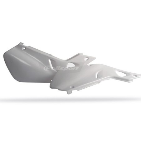 POLISPORT white side plates for HONDA CR 125, 250 from 1997 to 1999