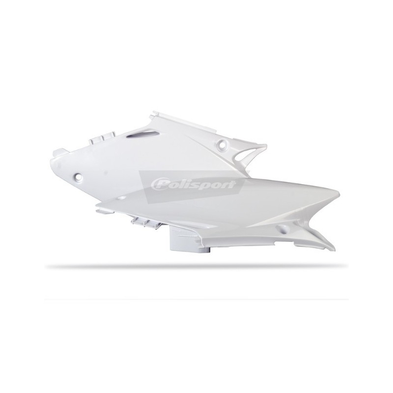 POLISPORT white side plates for HONDA CR, CRF 125, 250, 450 from 2004 to 2009