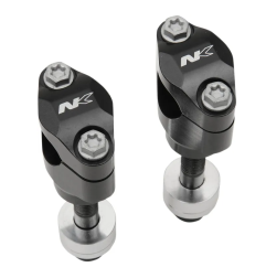 NEKEN Abrazadera de manillar para MotoCross HONDA CRF 250 L, CRF 250 M, CRF 250 R, CRF 250 X, CRF 450 R, CRF 450 X
