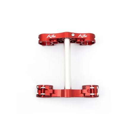 MX-EN KITE fork tips for MotoCross TRIPLE CLAMP 85CC, GAS RED
