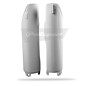 POLISPORT fork protectors white for HONDA CR, CRF 125, 250, 450, 500 from 1995 to 2003