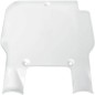 UFO number plate for MotoCross KAWASAKI KX 125G, KX 125H, KX 125J, KX 125K, KX 250, KX 500E, KX 85 II 19/16 1989 to 1995
