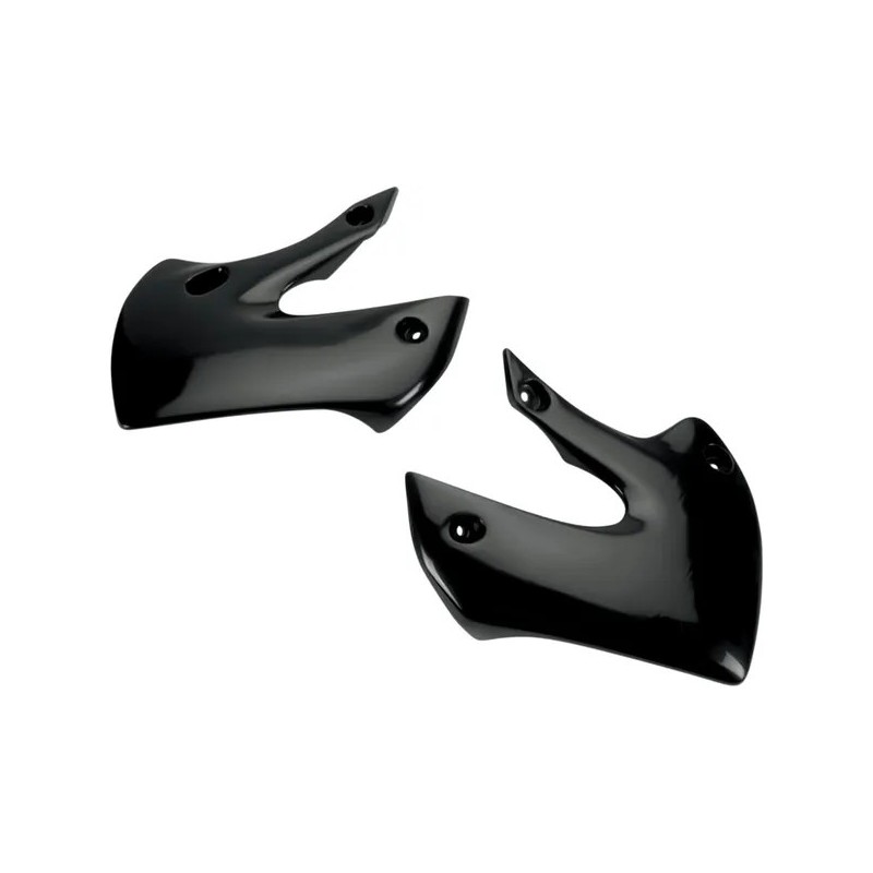 Tapas de radiador de recambio UFO para KAWASAKI KLX 110, KX 65 de 2001 a 2024 Tapas de radiador de recambio UFO para KAWASAKI KLX 110, KX 65 de 2001 a 2024