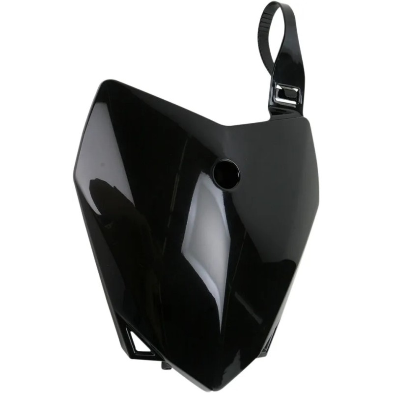 UFO number plate for MotoCross KAWASAKI KX 85 17/14, KX 85 I 17/14, KX 85 II 19/16 2001 to 2010