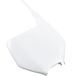 UFO number plate for KAWASAKI KX 125, KX 250, KX 250 F, KX 450 F, 1989 to 2004