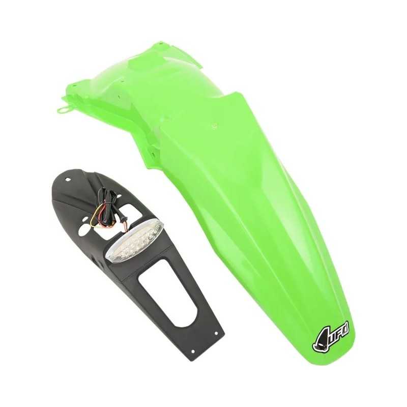 Guardabarros trasero Enduro UFO para MotoCross Kawasaki KDX 200 1990 a 1994
