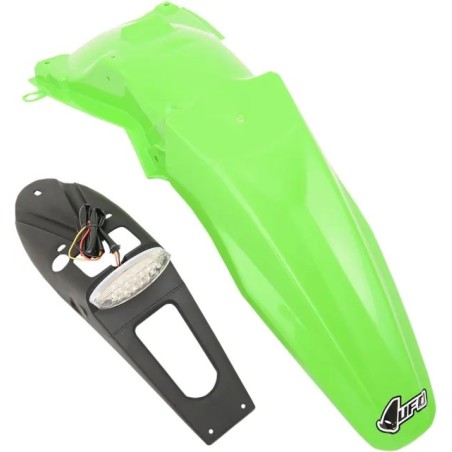 Enduro UFO rear mudguard for MotoCross Kawasaki KDX 200 1990 to 1994