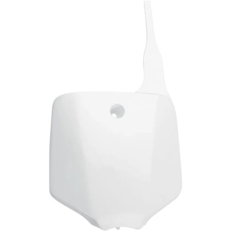 Plaque numéro avant de rechange UFO pour Kawasaki KLX 110, KX 65 de 2002 à 2024