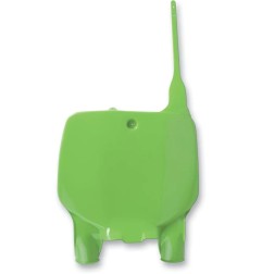 Plaque numéro avant de rechange UFO Kawasaki KX 125, KX 250 de 1996 à 2002