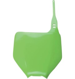 Plaque numéro avant de rechange UFO pour Kawasaki KX 125, KX 250 de 2003 à 2008