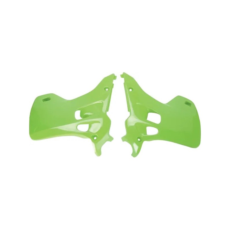 Tapas de radiador de recambio UFO para MotoCross KAWASAKI KX 125 J, KX 250 C 1992-1993
