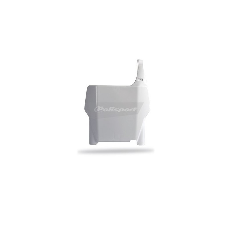 Placa de matrícula blanca POLISPORT para HONDA CR, CRF 125, 250, 450 de 2004 a 2007
