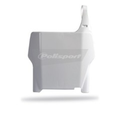 Front number plate POLISPORT white for HONDA CR, CRF 125, 250, 450 from 2000 to 2003