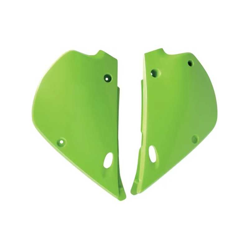 Paneles laterales de recambio UFO para MotoCross Kawasaki KX 60 A,KX 60 B 1985 a 2003 Paneles laterales de recambio UFO para MotoCross Kawasaki KX 60 A,KX 60 B 1985 a 2003