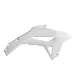 Ouies de radiateur POLISPORT blanc pour HONDA CRF 250, 450 de 2021 à 2024