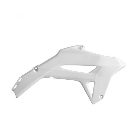Ouies de radiateur POLISPORT blanc pour HONDA CRF 250, 450 de 2021 à 2024
