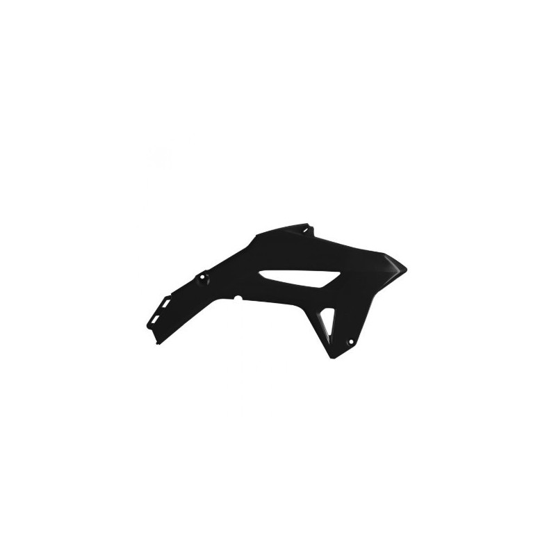 Ouies de radiateur POLISPORT rouge/noir/blanc/gris pour HONDA CRF 250, 450 de 2021 à 2024