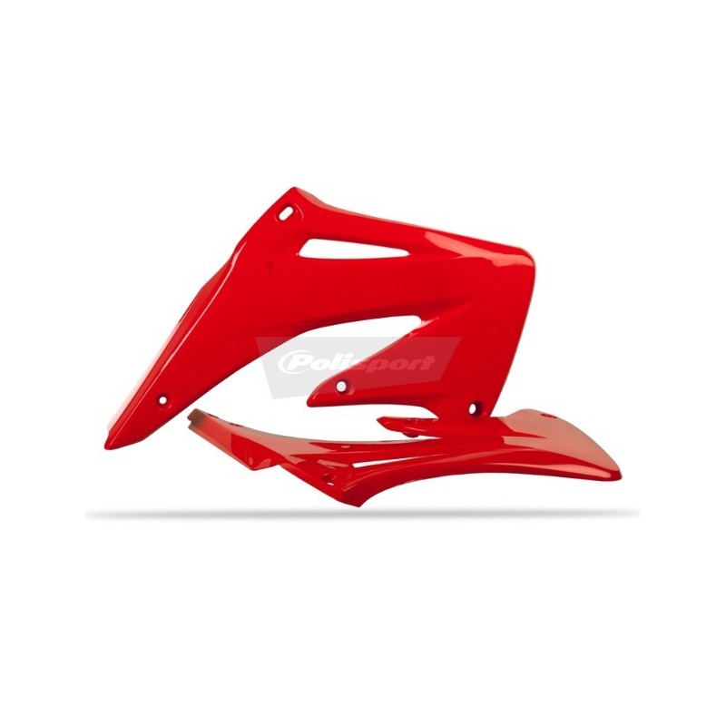 POLISPORT radiator fins red for HONDA CRF 450 from 2002 to 2004