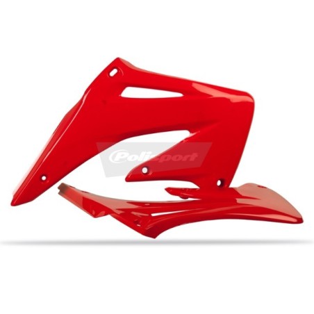 POLISPORT radiator fins red for HONDA CRF 450 from 2002 to 2004