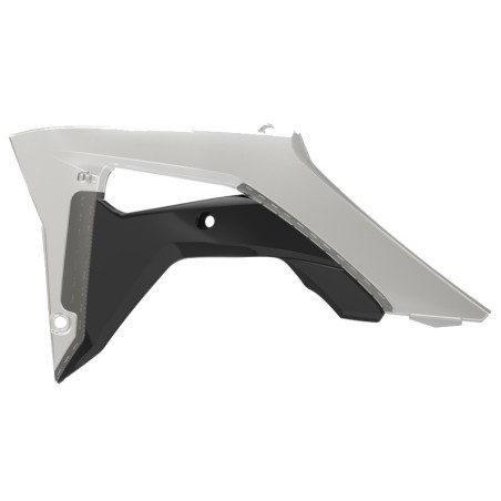 Ouies de radiateur POLISPORT transparent pour HONDA CRF 250, 450 de 2017 à 2021