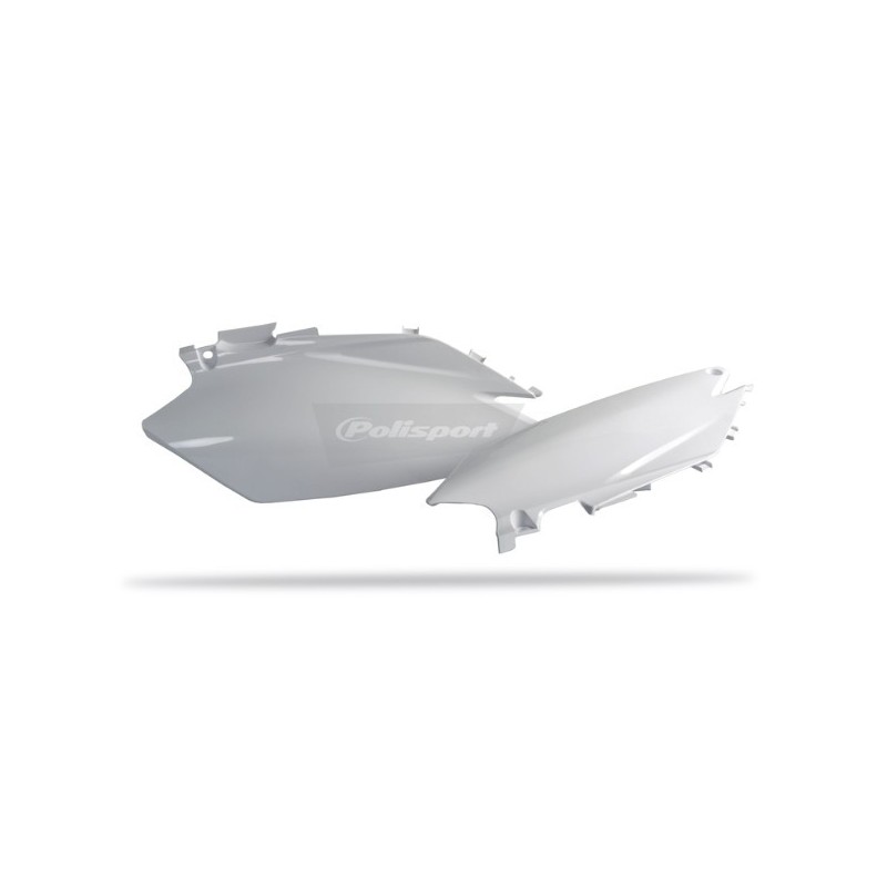 POLISPORT side plates white for HONDA CRF 250, 450 from 2011 to 2013