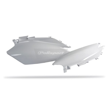 POLISPORT side plates white for HONDA CRF 250, 450 from 2011 to 2013