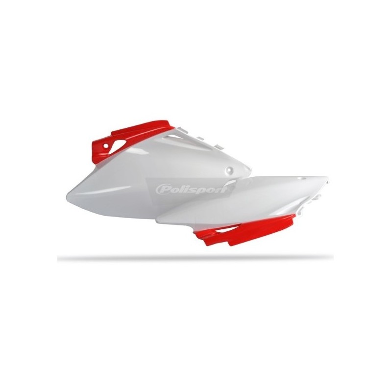 Placas laterales originales POLISPORT para HONDA CRF 450 de 2007 a 2008