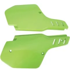 " UFO -Ersatz-Seitenverkleidungen für Kawasaki Motocross-Modelle KDX 200, KX 125 F, KX 125 G, KX 250, KX 500 D und KX 500 E (Bau